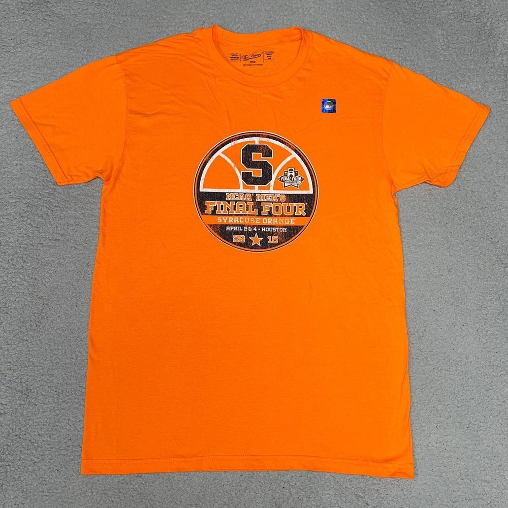 NWOT The Victory Syracuse Orange Final Four T Shirt Men Sz M Orange 2016 Tee NEW